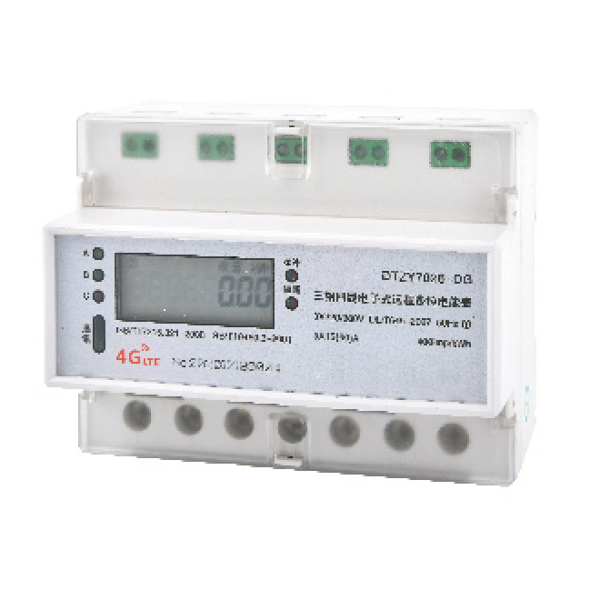 Three-phase four-wire electronic prepaid energy meter